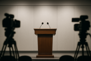 konferencja prasowa organizacja